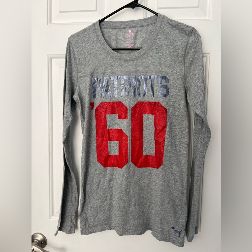 PINK long sleeve Patriots shirt